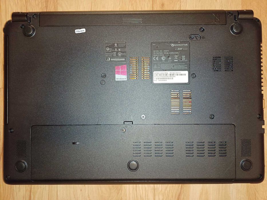 Packard Bell - Win11/ssd-256gb/ram-8gb/gpu-Intel+nVidia/cpu I3/bat-60%