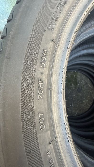 205/55/17 Bridgestone Turanza T005 | 95% остаток | летние шины