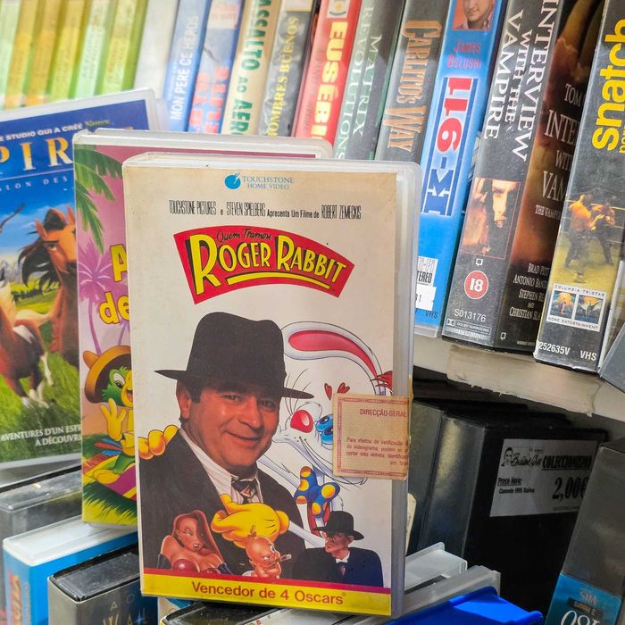 VHS “Quem Tramou Roger Rabbit” – Touchstone Home Video (Vintage)