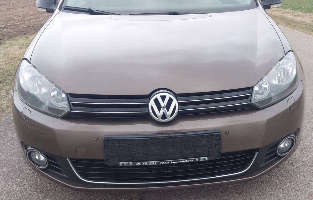 vw golf vi 6 kombi maska zderzak błotnik pas przód spryskiwacze pdc lh8z