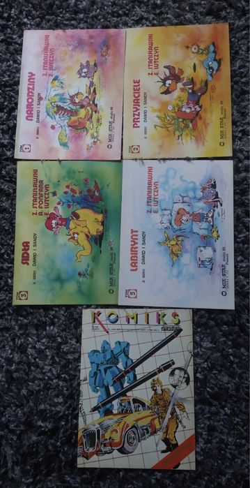 Komiksy unikatowe polskie