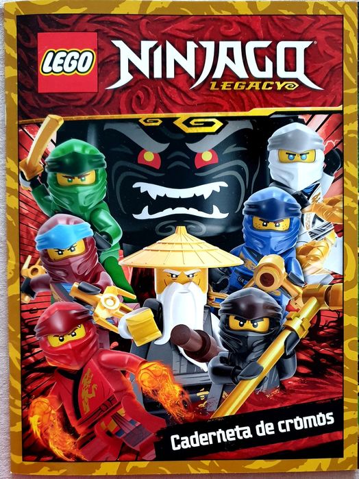 Caderneta cromos Lego Ninjago Legacy