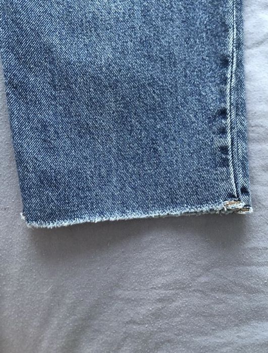 Джинси mom сині цупкі на осінь