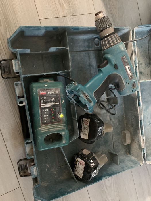 Makita 6317 + ładowarka dc 1414 + 2 akumulatory  2,6Ah