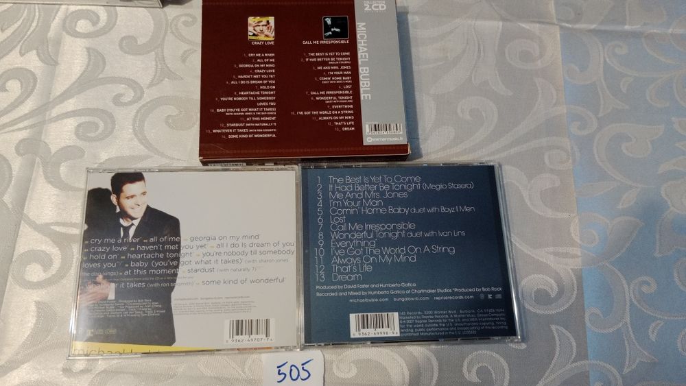 Michael buble - crazy love, call me 2 cd. 505.