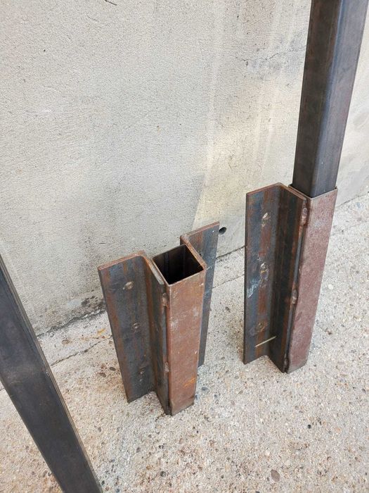 Suportes para rede/toldo sombra