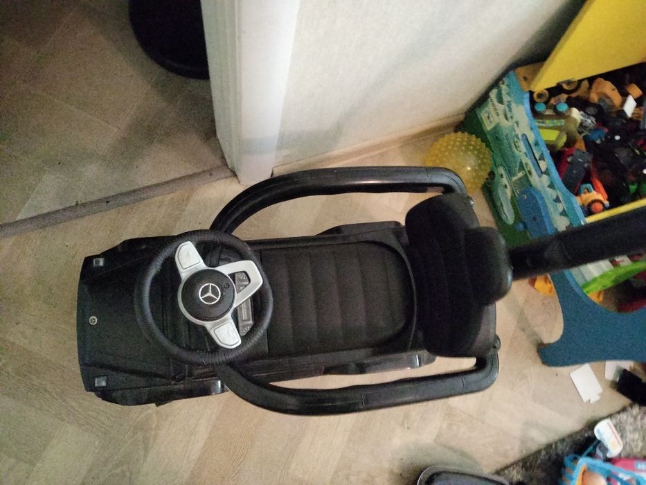 Толокар с родительской ручкой