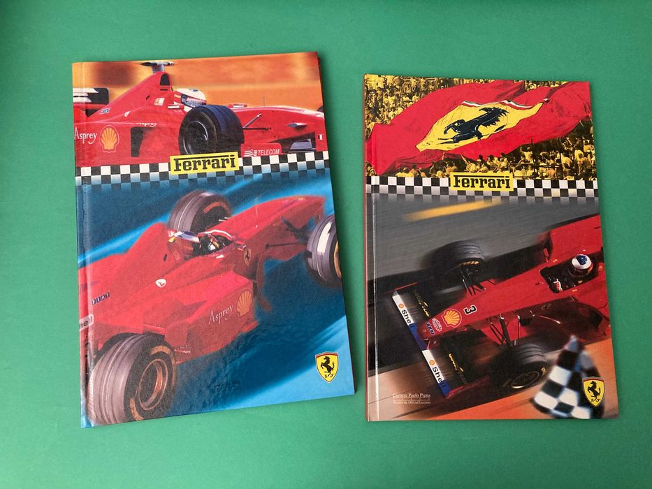 Cadernos Escolares / Diário da Ferrari Formula 1 F1 Anos 90 Italia