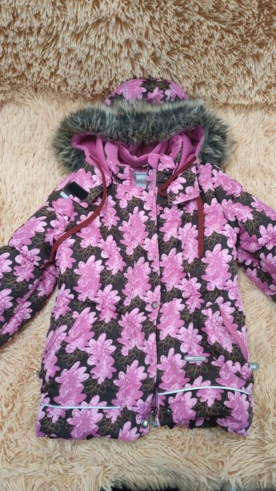 Куртка зима 116, 122, термо, пальто Lenne