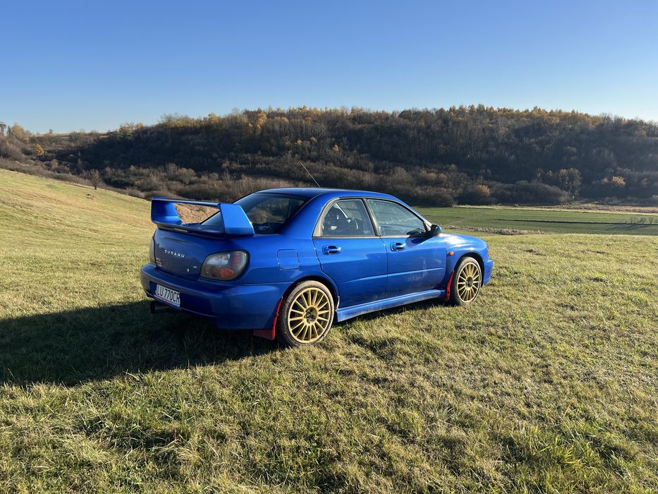 Subaru Impreza WRX GD Bug EYE bardzo ladna bez korozji blue mica