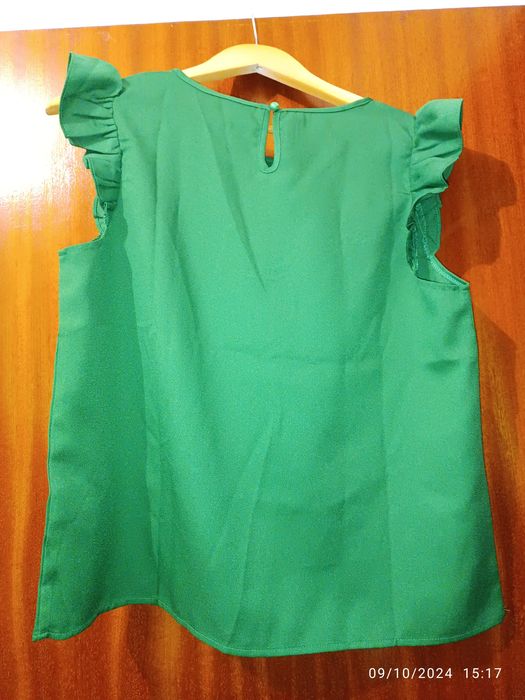 Blusa verde tam. M
