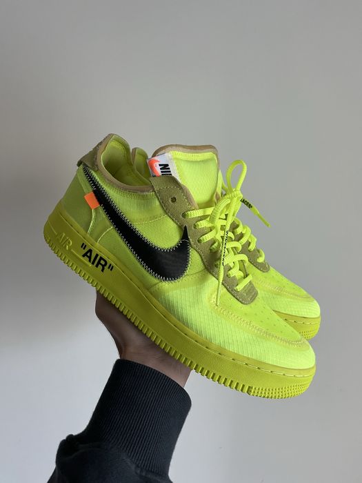 Nike x Off-White Air Force 1 Low “Volt”