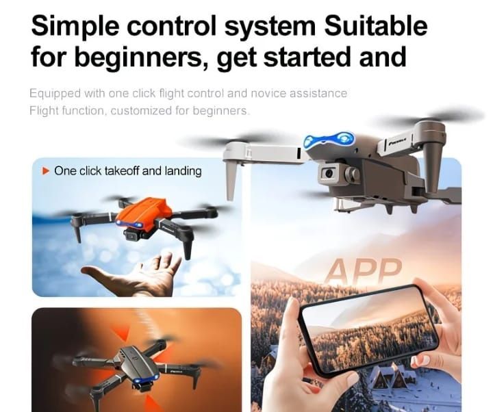 Drones para iniciantes com várias funcionalidades - Novos