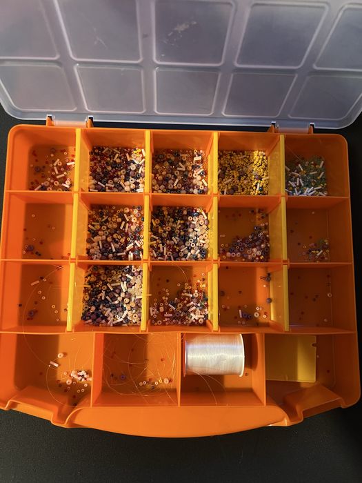 Бисер и леска набор для плитение