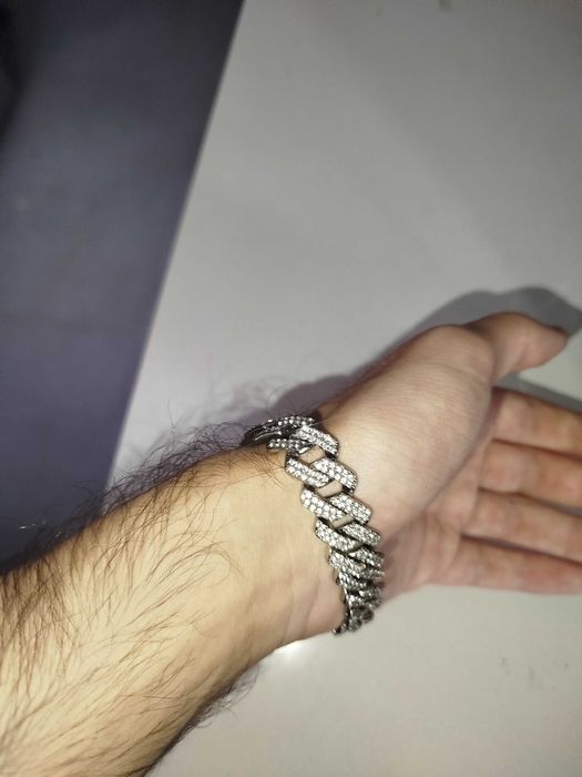 Pulseira estilo cubano