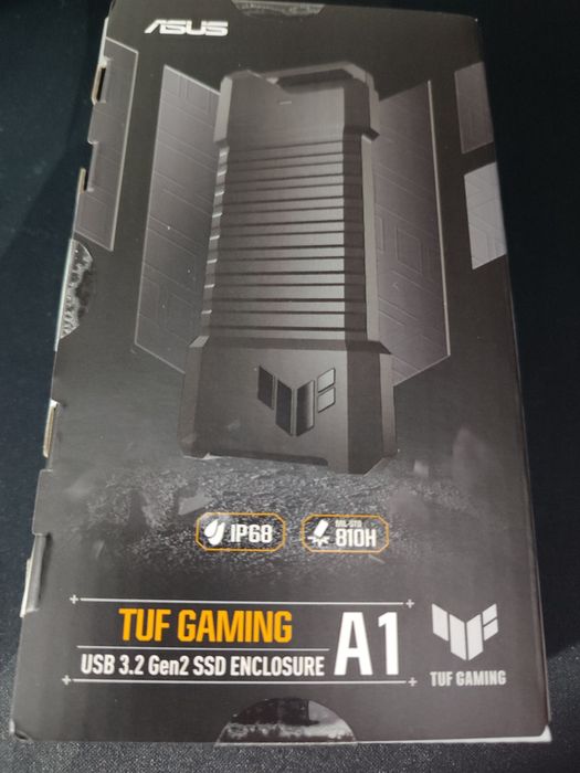 Новый карман Asus TUF Gaming A1 M.2 SSD NVME/Sata USB 3.2 Type-C