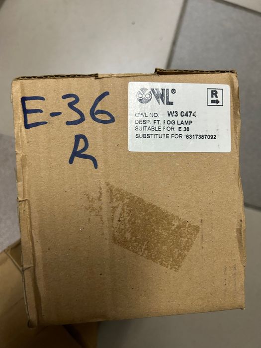 Противотуманная фара Bmw e38 e36  e39 новая ориг . аналог