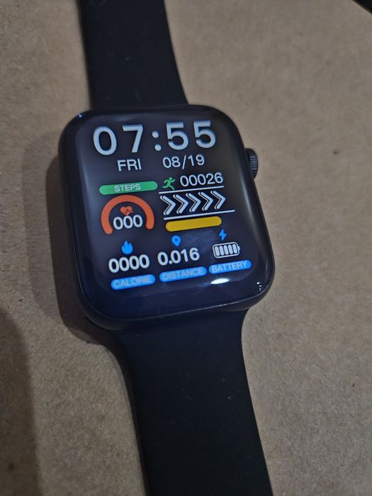 Smartwatch Preto Novo
