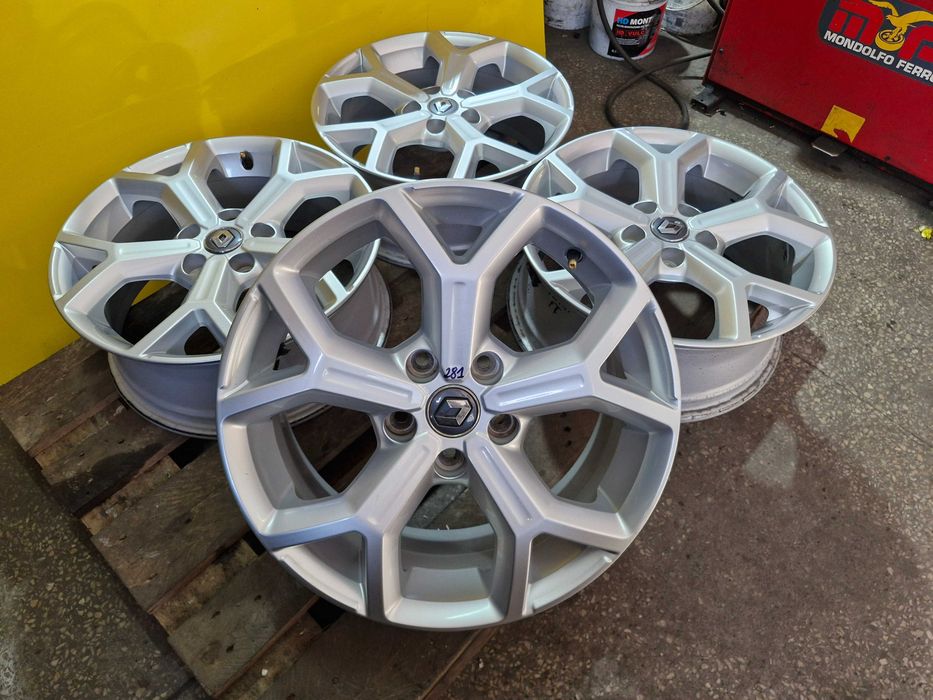Alufelgi 5x114,3 17 Renault Megane Clio Laguna Captur Talisman Fluence Austral Kadjar OE 7.0"x17" ET40