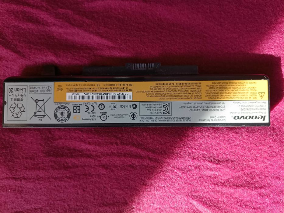 Ładowarka plus bateria Lenovo