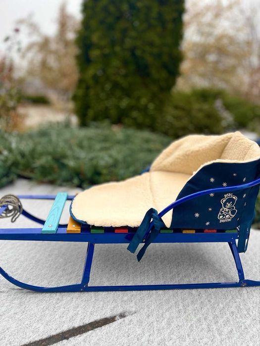 Санки дитячі з підстилкою