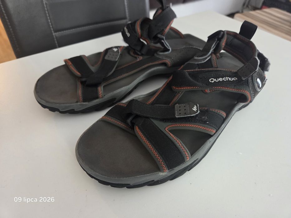 Sandały trekkingowe quechua vibram