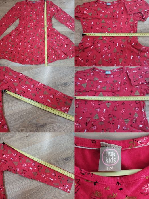 Лот 116-122 сукня джинси плаття червоне New Look