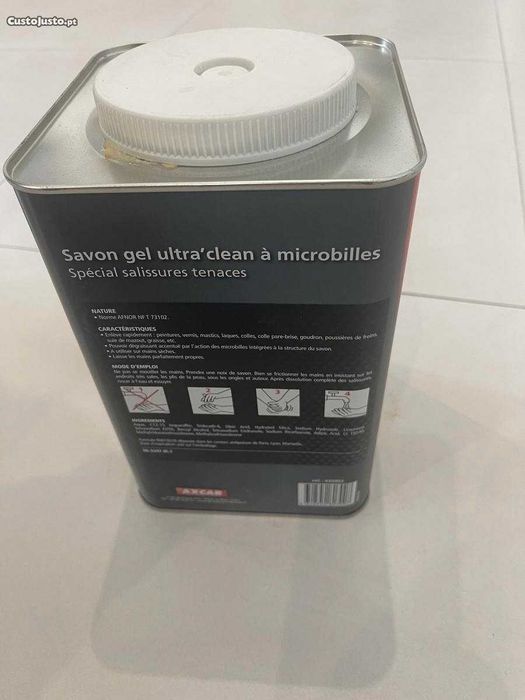 Sabonete em gel para microesferas 4,5L profissional especial oficina