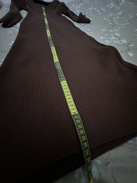 Сукня в’язана  шоколад L-XL