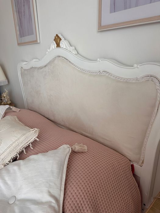 Cabeceira Queen Anne