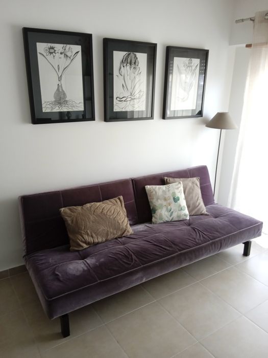 Sofá de 3 lugares mais poltrona