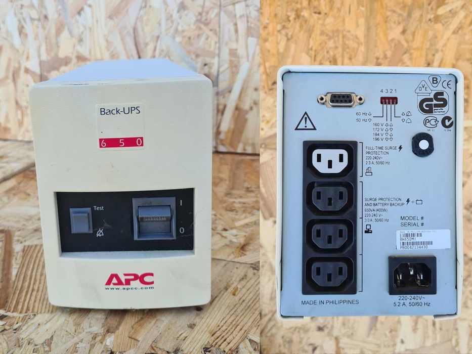 UPS APC Back-UPS 650VA / 400W – BK650MI