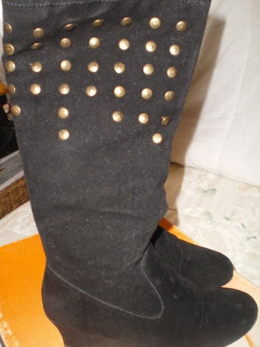 Botas de camurça n.º 37