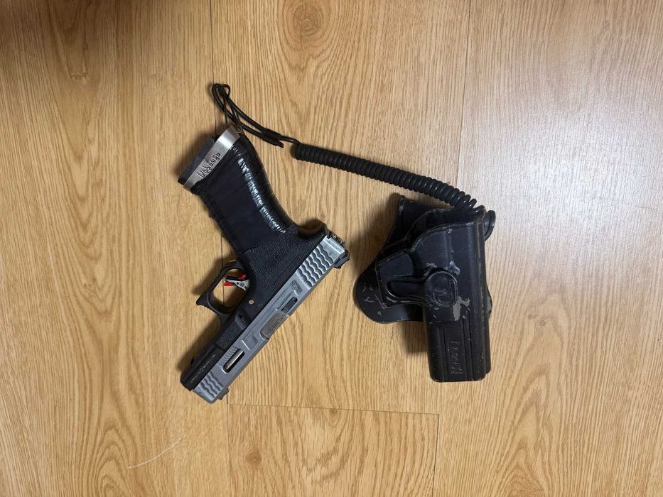Conjunto Airsoft Completo – Réplicas + Colete + Mochila + Acessórios
