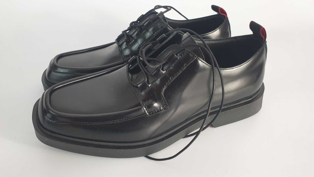 HUGO Półbuty Iker Derb  Czarny rozmiar  40