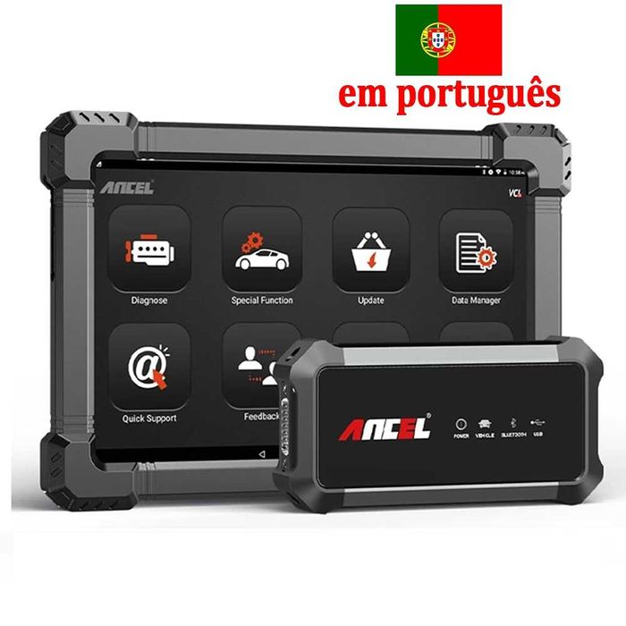 Máquina de diagnóstico Profissional Ancel x7 Pro Licença oficial OBD2