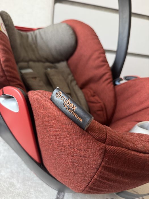 Автокрісло Cybex Cloud Z i-Size Autumn Gold Burnt Red (522000651)