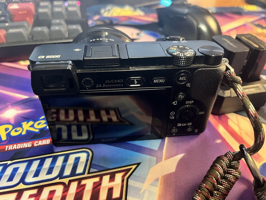 Camara sony a6000 + lente 16-50 + acessorios