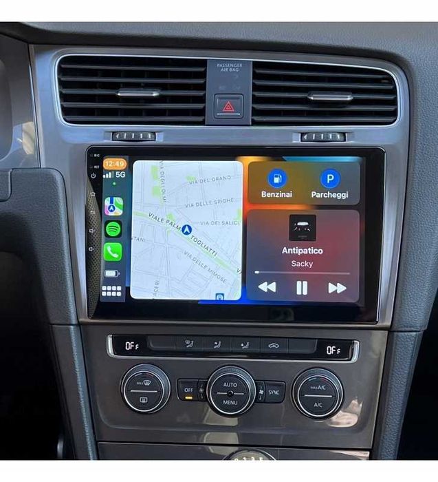 Radio nawigacja Android GPS VOLKSWAGEN GOLF 7 VII 13r nowe z defektem
