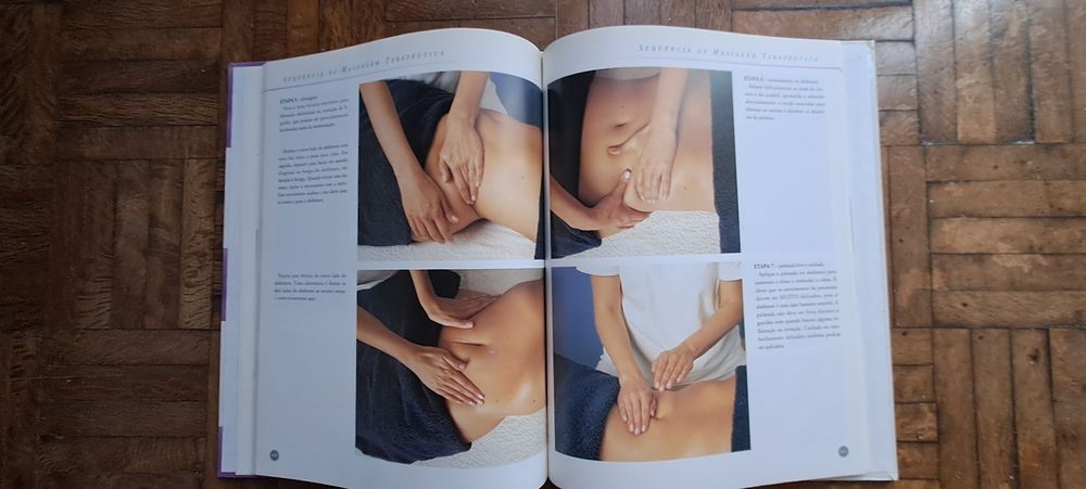 Livro saúde técnicas massagem