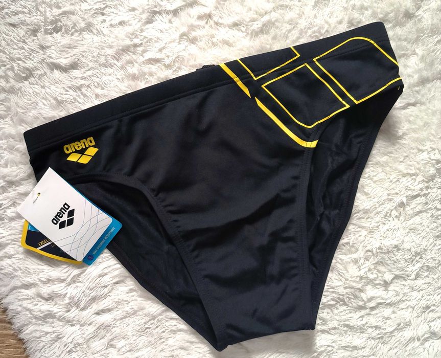Arena Essentials Brief kąpielówki/slipy męskie 85 UK34 M basen N578