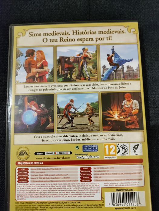 Os SIMS Medieval - Jogo PC EA