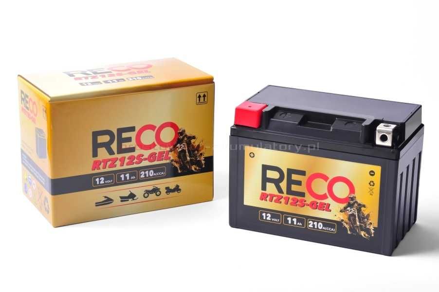 Akumulator RECO RTZ12S-GEL 12V 11Ah 210A L+ YTZ12S-BS Golisza 10E