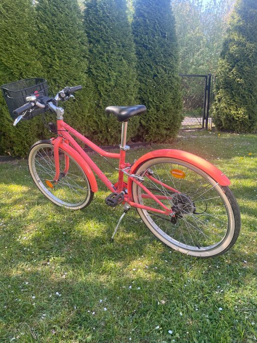 Rower dziecięcy trekkingowy Btwin 500 24"