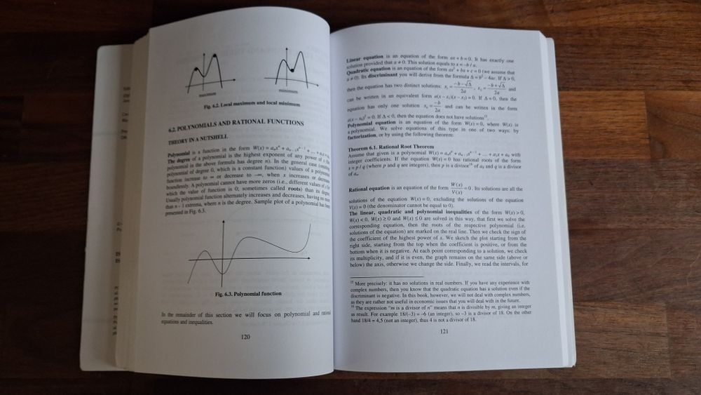 Mathematics in Economics and Management – M. Anholcer (UEP)