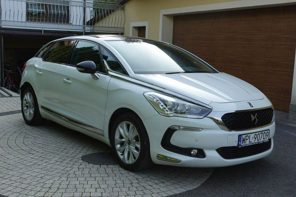 Citroën DS5 Pół-Skóry - Biała Perła - Panorama - GWARANCJA - Zakup Door to Door