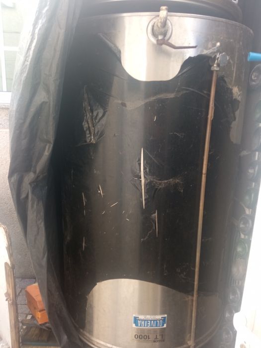 Cuba inox 1000 litros