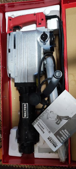 Продам відбійний молоток WALTER у металевому кейсі (відмінний стан)