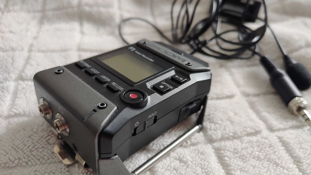 Аудіо рекордер Zoom F1, модулі SGH-6 MSH-6, мікрофон петлічка recorder пушка