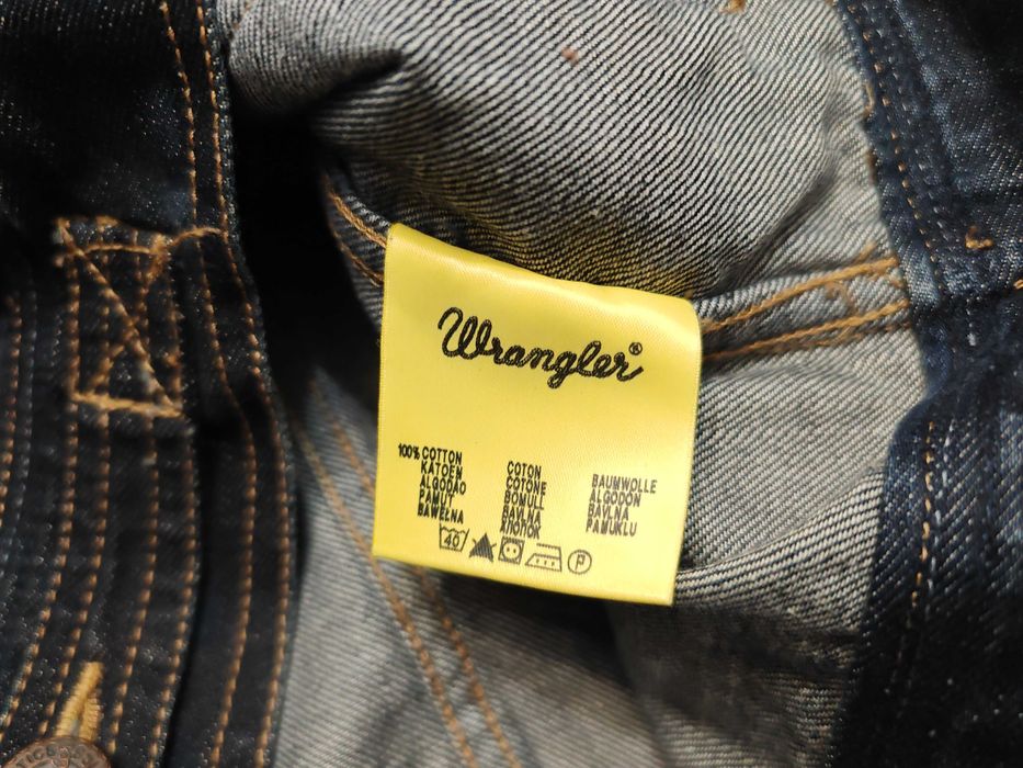 M | WRANGLER Authentic Western kurtka męska jeansowa